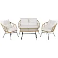 Venture Home Venture HomeLounge Set VigaSvartLoungemøblerFra Homeroom