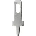 Vogt Verbindungstechnik 3773a05.68 Indstikstunge Stikbredde: 2.8 mm Stiktykkelse: 0.5 mm 180 ° Uisoleret Metal 100 stk