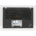 Lenovo - Erstatningstastatur for bærbar PC - bakbelysning - Engelsk - Europa - svart - med toppdeksel - for ThinkPad T14s Gen 2 20WM, 20WN