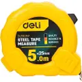 Deli Målebånd i stål 5m/25mm Deli Tools EDL9025Y (gul)