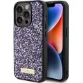 GUESS Guhcp15lpfgsbsp Iphone 15 Pro 6.1 Fioletowy Rhinestone Telefondeksel