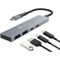 Techly Iusb32c-hub4ac Hub