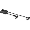 HP 4.5 mm and USB-C Dock Adapter G2 - USB-adapter - 24 pin USB-C (hunn) til USB-type A, 4,5 mm DC-strømjakk (hann) - USB 3.0 - 20.69 cm - 65W output power