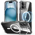 ESR Classic Hybrid (HaloLock) -etui med stativ for iPhone 16 (klar)