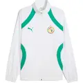 Puma Senegal 2025 Pre-match Woven Jacket Men, Clothing, White/Sport Green, XS