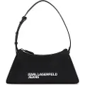 Karl Lagerfeld Essential Logo Matte Skulderveske