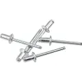 Kwb 407478, Rørformet nagle, Aluminium, Rustfritt stål, Zink, 4,8 mm, 8 mm