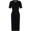 Armani Exchange Xw000581_af12875 Kortermet Midi-kjole