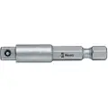 Wera 870/4 Verktøyskaft (forbindelsesdel), sekskantskaft, 25,4 / 4 mm (1 / 4), sekskantskaft, 6,35 mm (0,25), 1 stk., 100 mm