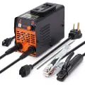 Vevor 220V elektrodesveisemaskin, 160A ARC/Lift TIG-sveisemaskin med stort LED-display, 2-i-1 bærbar elektrodesveisemaskin med varmstart, lysbuekraft, anti-heft VRD, MMA ARC-sveisemaskin, sveising