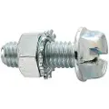 Fix Nippel M5 X 15 Mm Seksskruhode Med Skive 100 Enheter