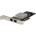 StarTech.com Dual Port Network Card - PCIe 10G / NBASE-T Ethernet NIC Card - netværksadapter