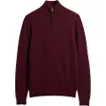Superdry Essential Embroidered Genser Med Halv Glidelås