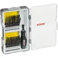Bosch 2607017320 Skrutrekker Med Bits 37 Stykker
