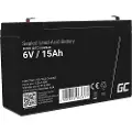 Green Cell - Alarm system battery - blysyre - 15 Ah