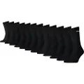 Puma Crew Socks Unisex (12-pack), Clothing, Black, 39-42