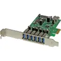 StarTech.com 7-porters Pcie Usb 3.0-kort Std & Lp