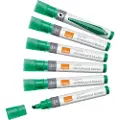 Nobo whiteboard marker skrå spids 4 mm hurtigttørrende blæk, pakke/10 stk. Grøn