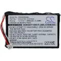 24hShop Mediespillerbatteri for Apple iPOD 3. generasjon, iPOD 20GB M9244LL/A og andre.