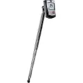 Testo 405, Lomme/ Hånd-holdt, Hot-wire Vindmåler, Sort, Sølv, 0 - 10 m/s, m/s, -20 - 50 °C