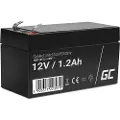 Green Cell - UPS-batteri - 1 x batteri - Sealed Lead Acid (SLA) - 1.2 Ah - svart