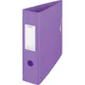 Esselte Colour'Breeze - Hevarmbuefil - bokryggbredde: 82 mm - for A4 (210 x 297 mm) - kapasitet: 500 ark - lavendel
