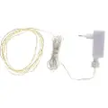 Sirius Kiki Lyskæde 155 LED - Klar/Sølv - 2+3 meter