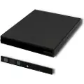 Qoltec housing/pocket for CD/DVD SATA optical drive | USB2.0 | 9.5mm
