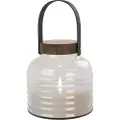Sirius Home Sirius Aston Solar Krukke - Sort/Brun - H 20 cm