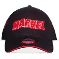 Difuzed Marvel Logo Red & White Baseballcaps