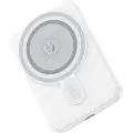XO Powerbank med magnetisk lader 20W 10000mAh - Hvit