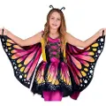 Widmann Magenta Sommerfugl kostume