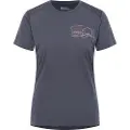Jack Wolfskin Vonnan Graphic Kortarmet T-skjorte