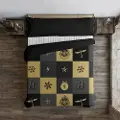 Play Fabrics Hogwarts Dynetrekk Med Julemotiv 140x200 Cm 80 Cm