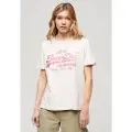 Superdry Metallic Vl Relaxed Kortarmet T-skjorte