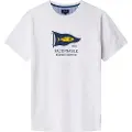 Faconnable Yellow Fish Kortarmet T-skjorte