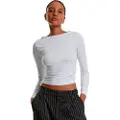 Urban Classics Ruffled Super Slim Langarmet T-skjorte 2 Enheter