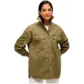 Superdry Military Emb Oversized Skjorte Med Lange Ermer