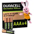 Duracell StayCharged - Batteri 4 x AAA - NiMH - (ladbare) - 800 mAh