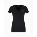 Armani Exchange Xw000606_af10355 Kort Ermet V-hals T-skjorte
