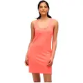 Superdry for woman. W8011869A Sleeveless coral mini dress (L), Casual, Modal, Sleeveless / Straps