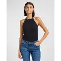 Lee Open Back Halter Ermeløs T-skjorte