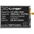 24hShop Batteri for SmartPhone, Mobil for Samsung Galaxy A13 5G, SM-A136B/N, SM-A136M/DS og andre.
