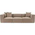 Homitis HomitisSofa 3-seter LilyBrun3-seters sofaerFra Homeroom