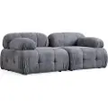 Atelier Del Sofa Hanah Home2-seters sofa MuffinGrå2-seters sofaerFra Homeroom
