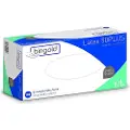 Usorteret ENGANGSHANDSKER LATEX 50PLUS PUDERFRI GR. 7/S NATUR 100 STK