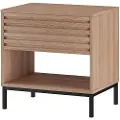 Loft 24 Loft24Nattbord Celine 1 skuffBrunNattbordFra Homeroom