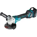 Makita DGA513RTJ - Vinkelsliper - trådløs - 125 mm - 2 batterier - 18 V