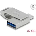 DeLOCK - USB-flashstasjon - 32 GB - USB 3.2 Gen 1 / USB-C