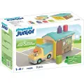 Playmobil Junior: Lastebil Med Garasje